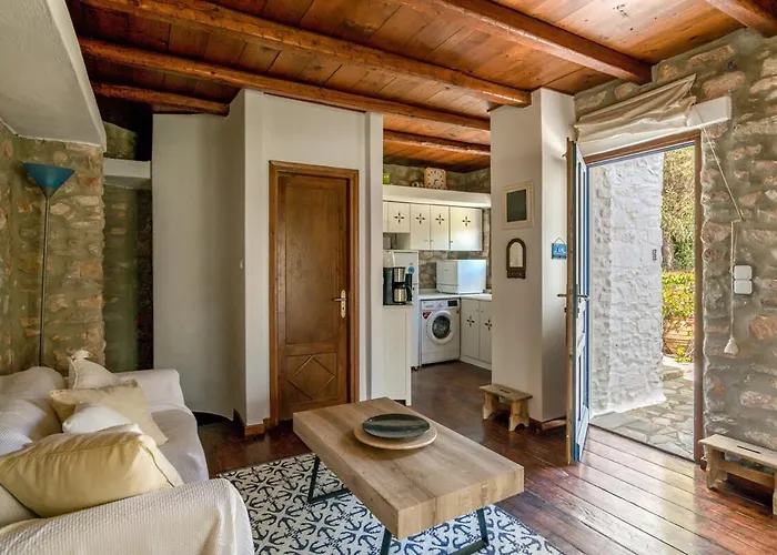 Stone & Sea Villa Krotiri Paros By Μρs شقة Krotiri