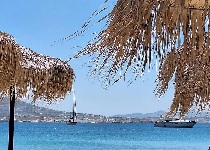 شقة Stone & Sea Villa Krotiri Paros By Μρs *