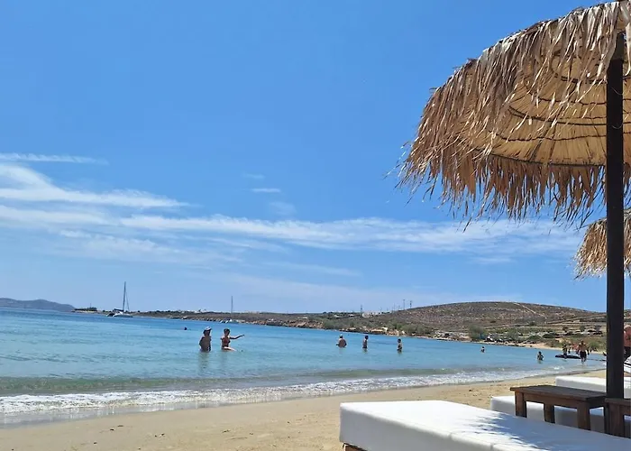 Stone & Sea Villa Krotiri Paros By Μρs شقة *