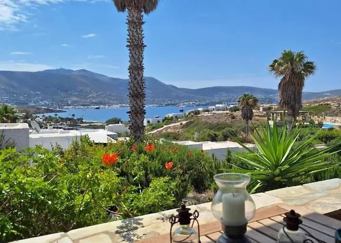 شقة Stone & Sea Villa Krotiri Paros By Μρs