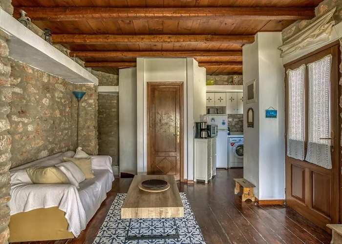 Stone & Sea Villa Krotiri Paros By Μρs Апартаменты