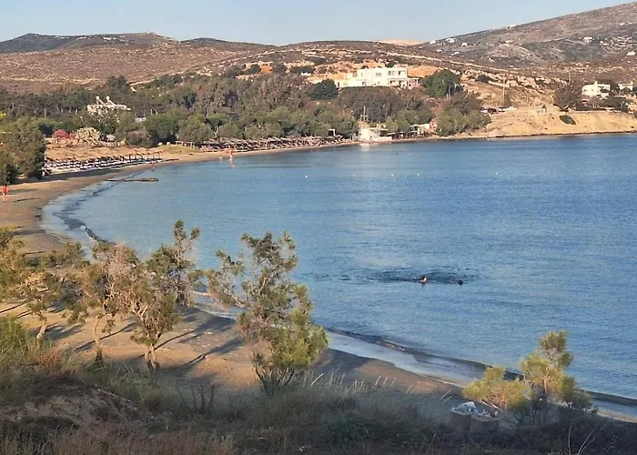 شقة Stone & Sea Villa Krotiri Paros By Μρs Krotiri