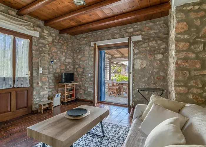 شقة Stone & Sea Villa Krotiri Paros By Μρs Krotiri